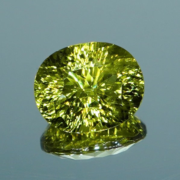 【Radiant Kiriko Cut®︎】 0.88ct Natural Yellow Sapphire