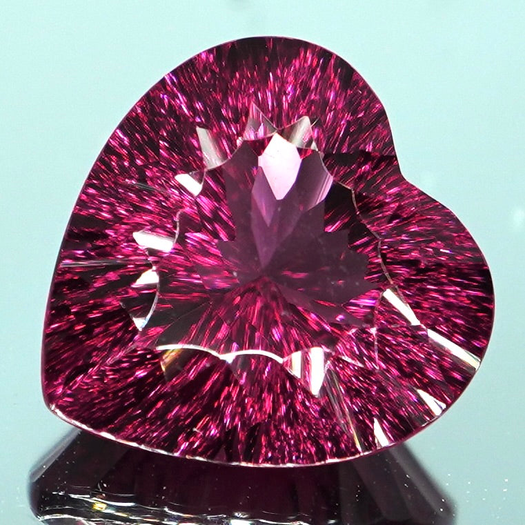 【Radiant Kiriko Cut®︎】 2.58ct Natural Rhodolite Garnet